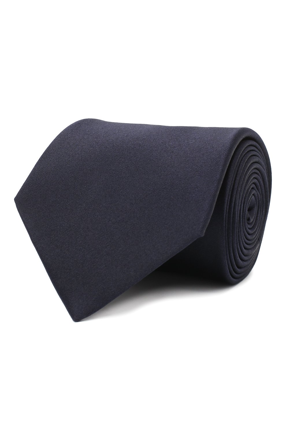 Шелковый галстук LANVIN темно-синего цвета по цене 11350 руб., арт. 3010/TIE, фото 1 Шелковый галстук LANVIN, арт. 3010/TIE, фото 1