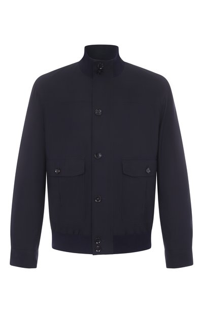 Мужской шелковый бомбер BRIONI, арт. SLT90L-O2401
