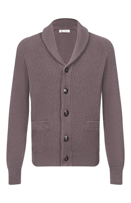 Мужской хлопковый кардиган BRUNELLO CUCINELLI, арт. MNI708606