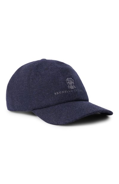 Мужская шерстяная бейсболка BRUNELLO CUCINELLI, арт. M038P9850W