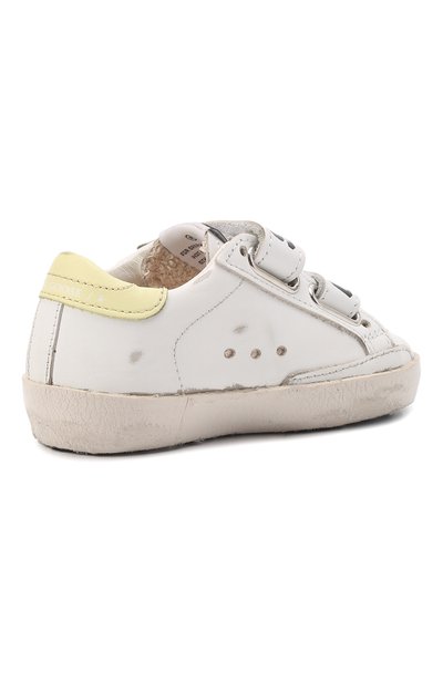 Кожаные кеды superstar GOLDEN GOOSE DELUXE BRAND, арт. GJF00111.F002828, фото 3