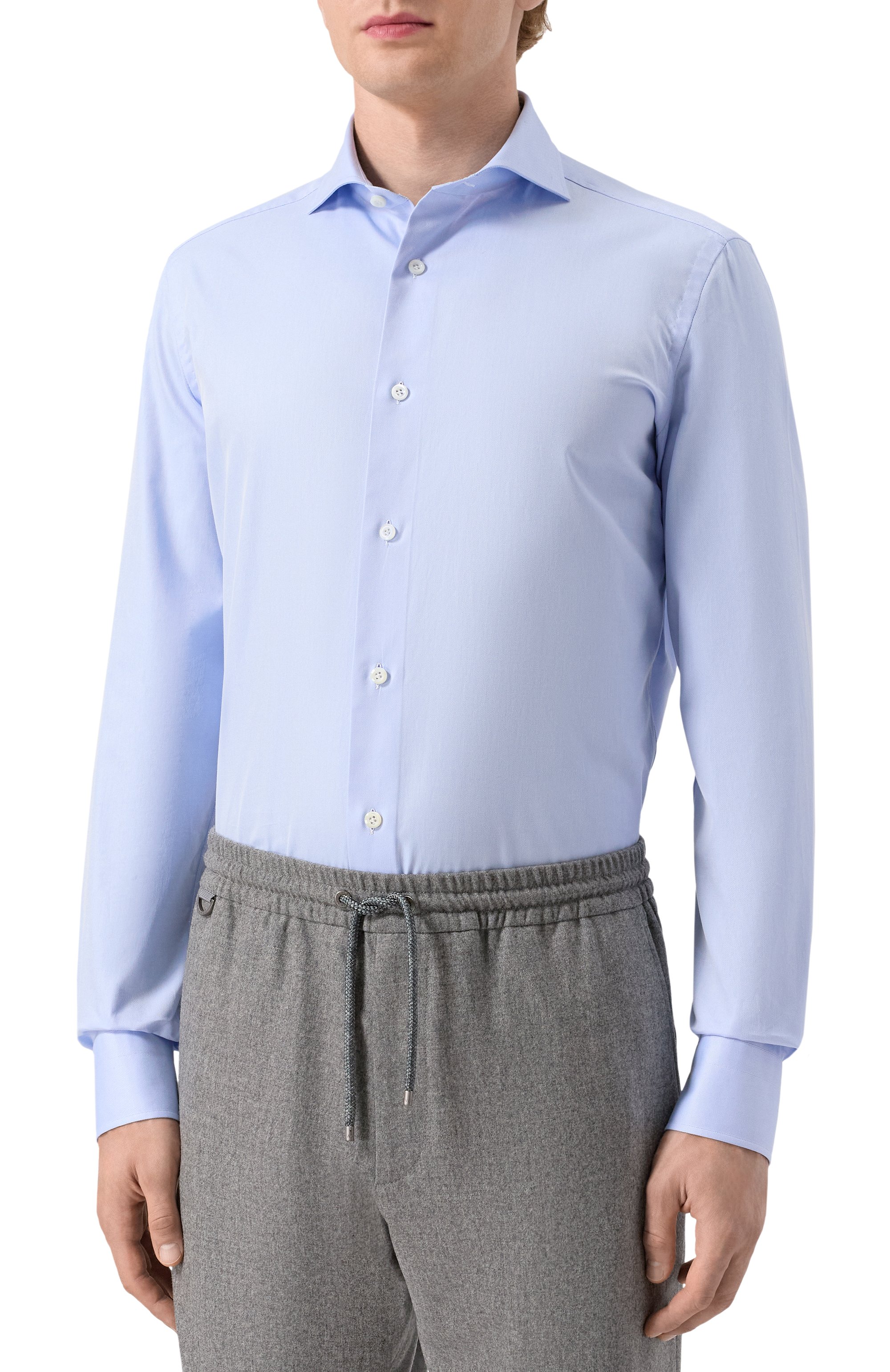 Хлопковая сорочка GIAMPAOLO, арт. 608/TS43219, фото 3