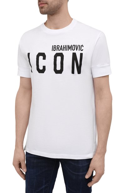 Хлопковая футболка DSQUARED2, арт. S79GC0026/S23009, фото 3