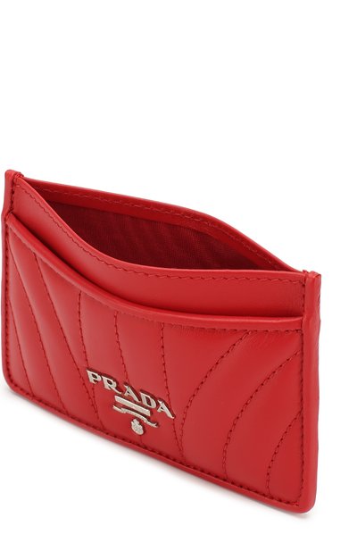 Кожаный кардхолдер с логотипом бренда PRADA, арт. 1MC208-2D91-F0011, фото 4