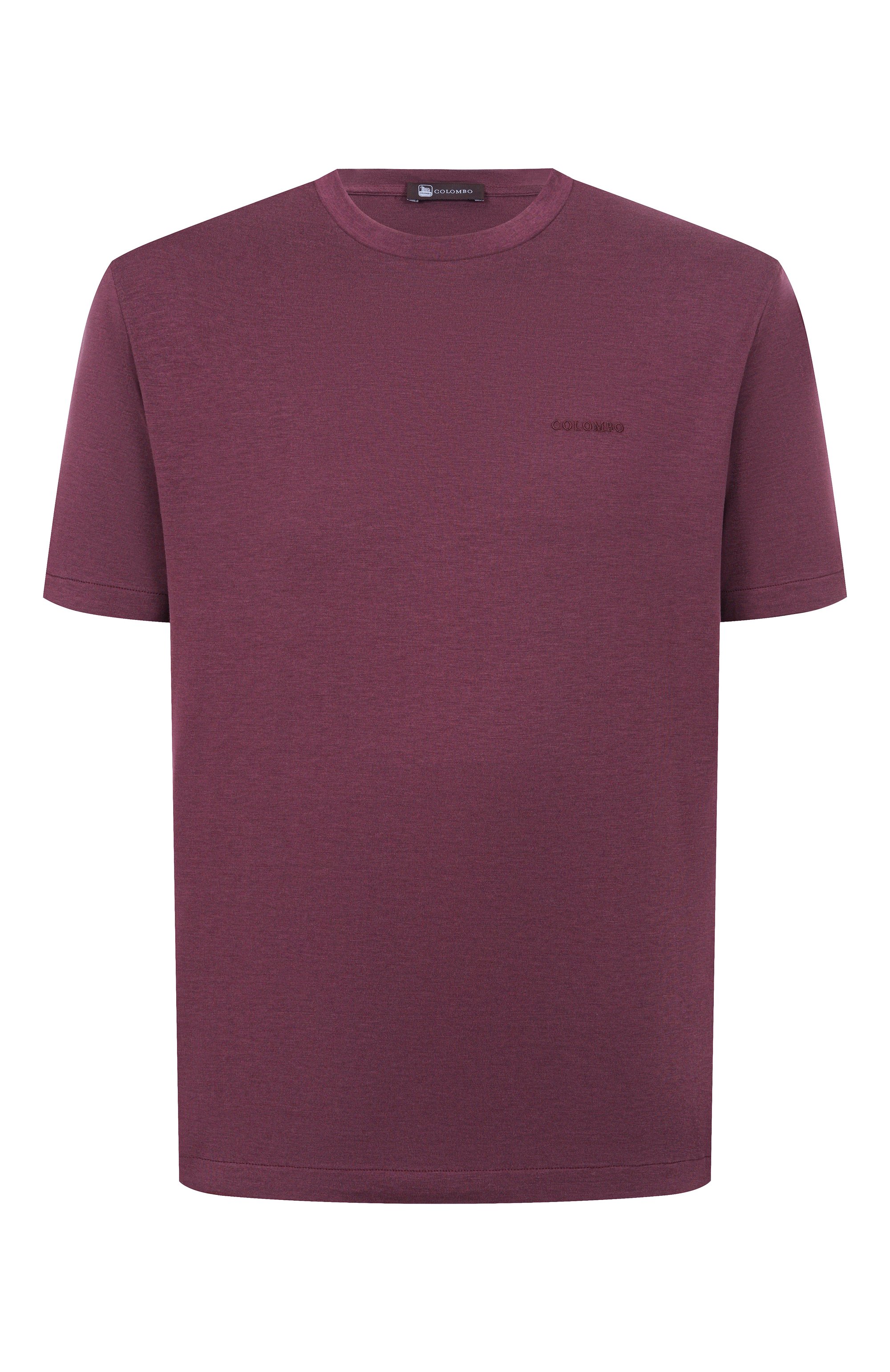 Футболка из шелка и хлопка COLOMBO, арт. TS00412/M0146-U, фото 1