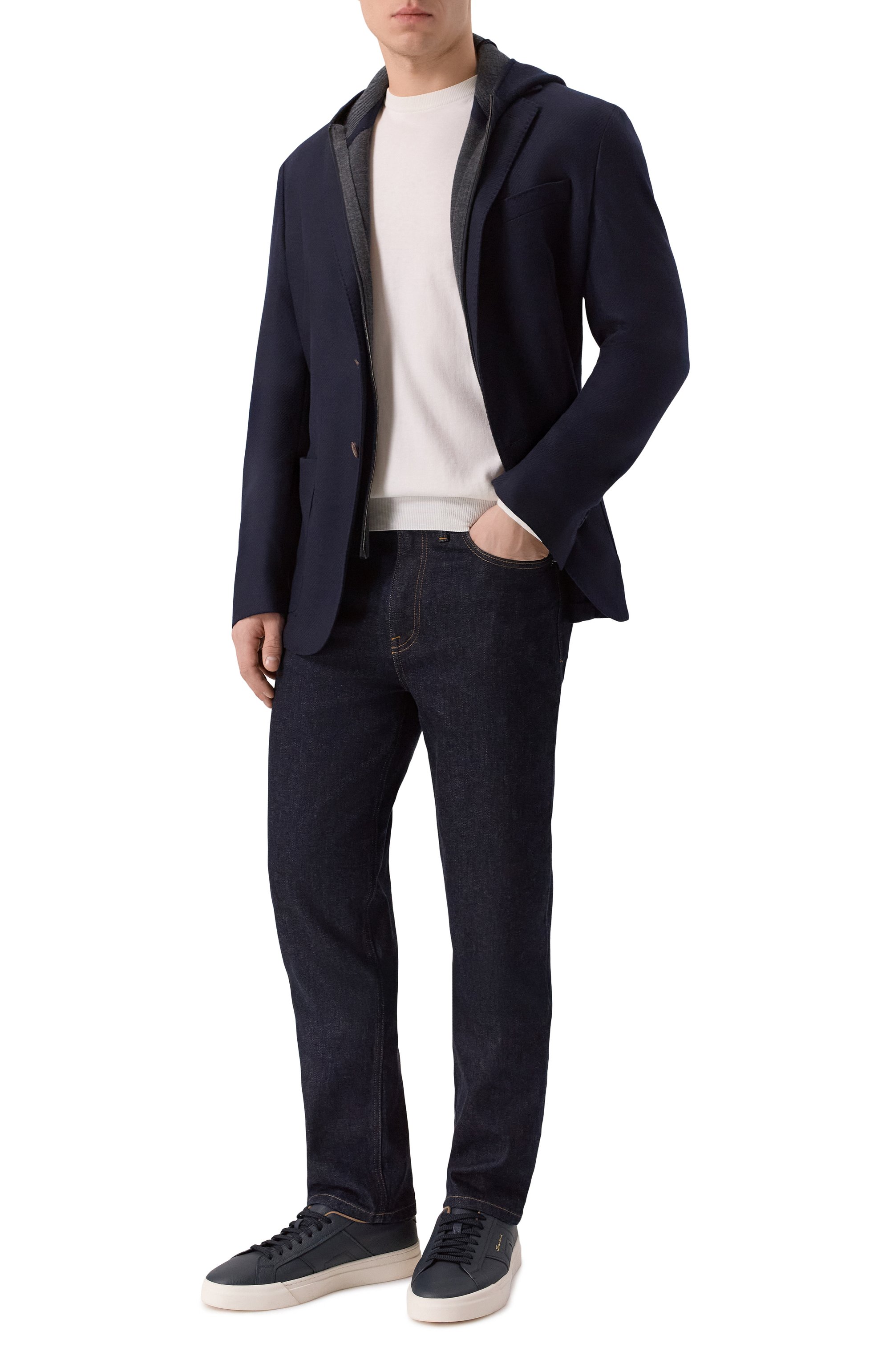 Пиджак из шерс�ти и кашемира CORNELIANI, арт. 26X564/2618244, фото 3