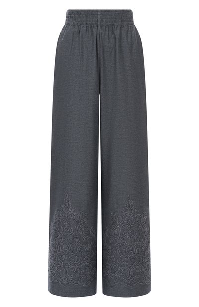 Женские хлопковые брюки ERMANNO SCERVINO, арт. D474P300XQH