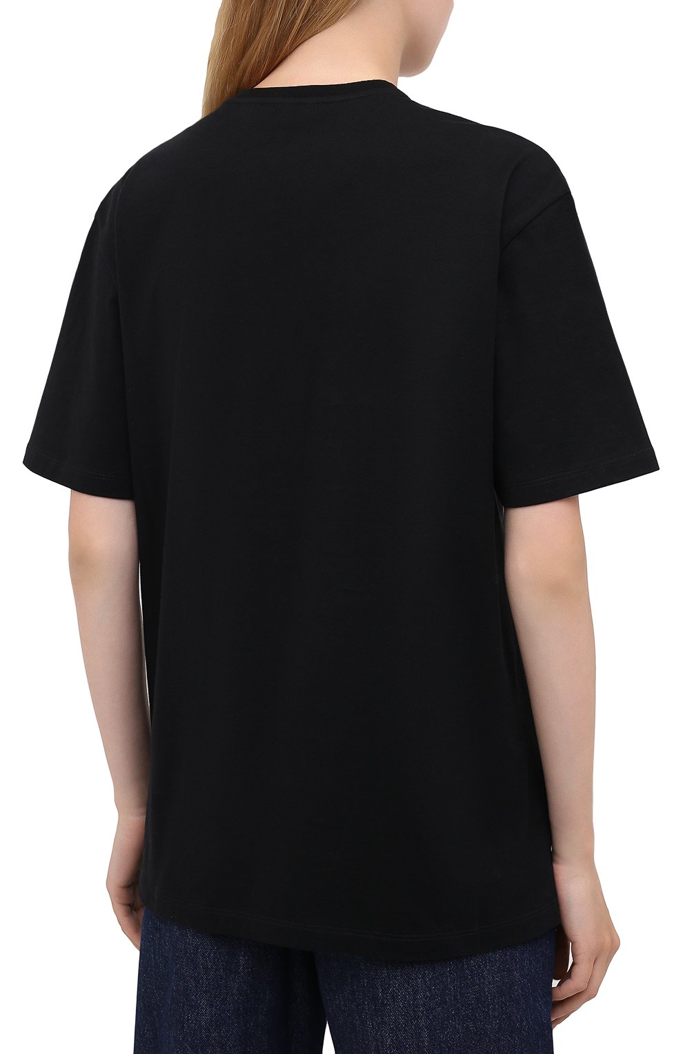 Хлопковая футболка ALEXANDER MCQUEEN, арт. 634192/QZABY, фото 4