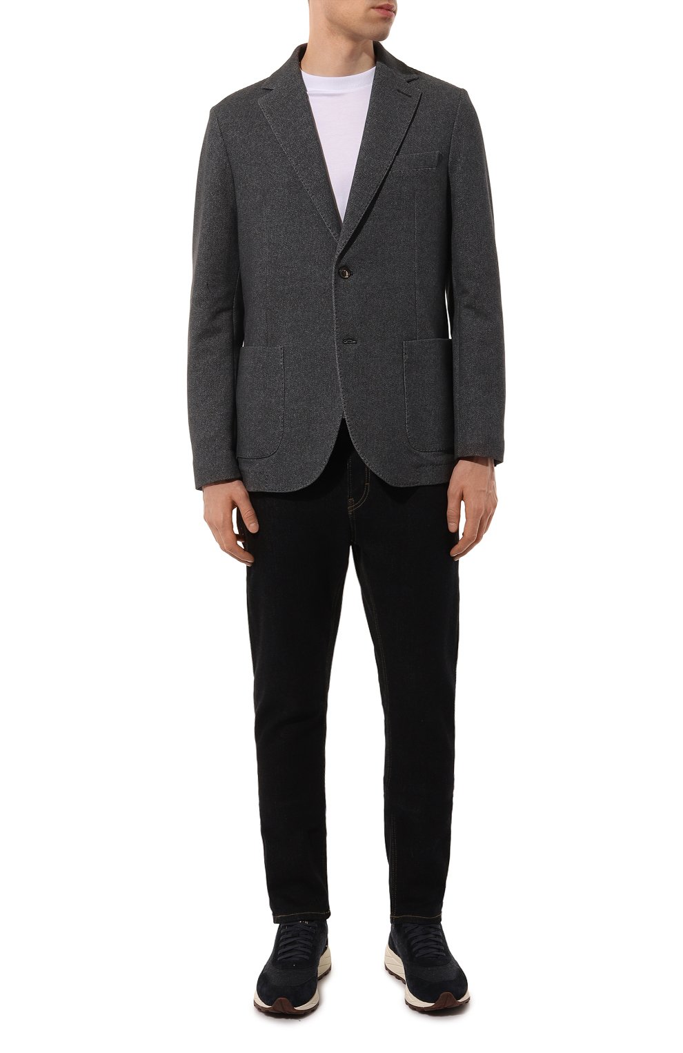 Хлопковый пиджак CIRCOLO 1901, арт. CN4569, фото 2