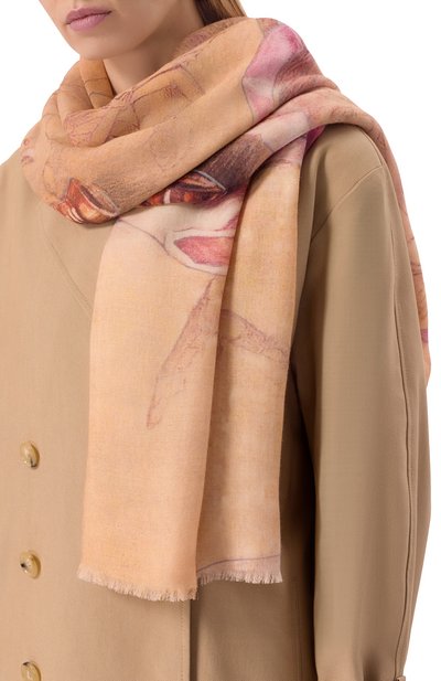 Шаль балет из кашемира и шерсти GOURJI, арт. 91222155/62114, фото 2