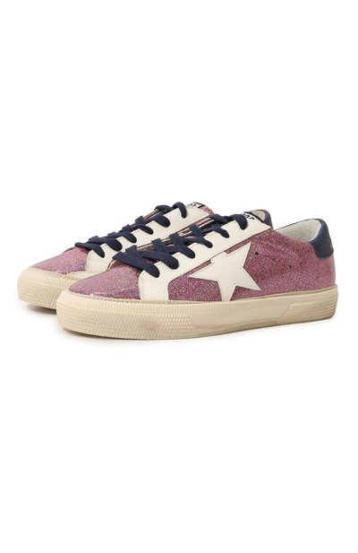 Кожаные кеды may GOLDEN GOOSE DELUXE BRAND, арт. GTF00112.F003300, фото 1