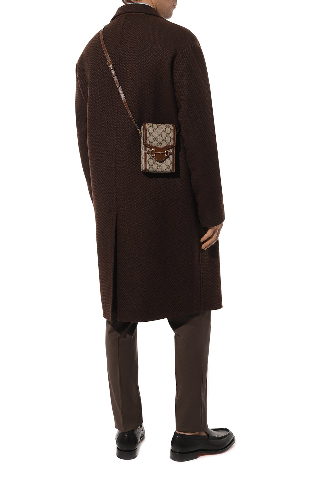 Текстильная сумка gucci horsebit 1955 GUCCI, арт. 625615 92TCG, фото 8