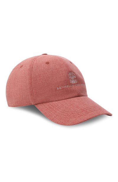 Мужская бейсболка из шерсти и хлопка BRUNELLO CUCINELLI, арт. MR4999850