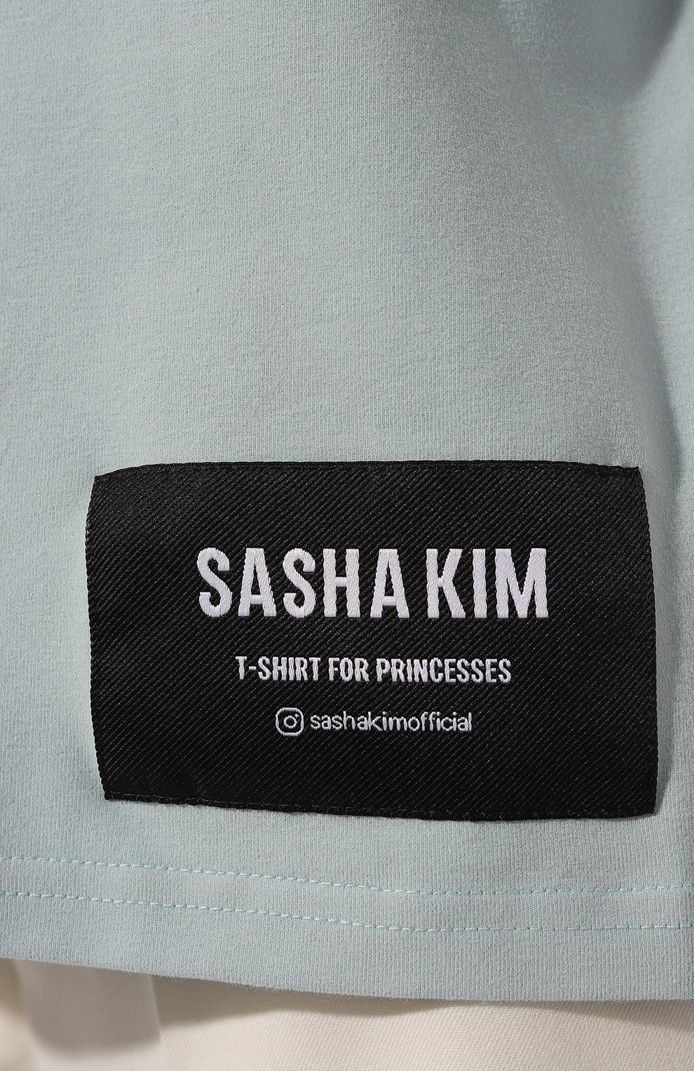 Хлопковая футболка SASHA KIM, арт. УТ-00000618, фото 5