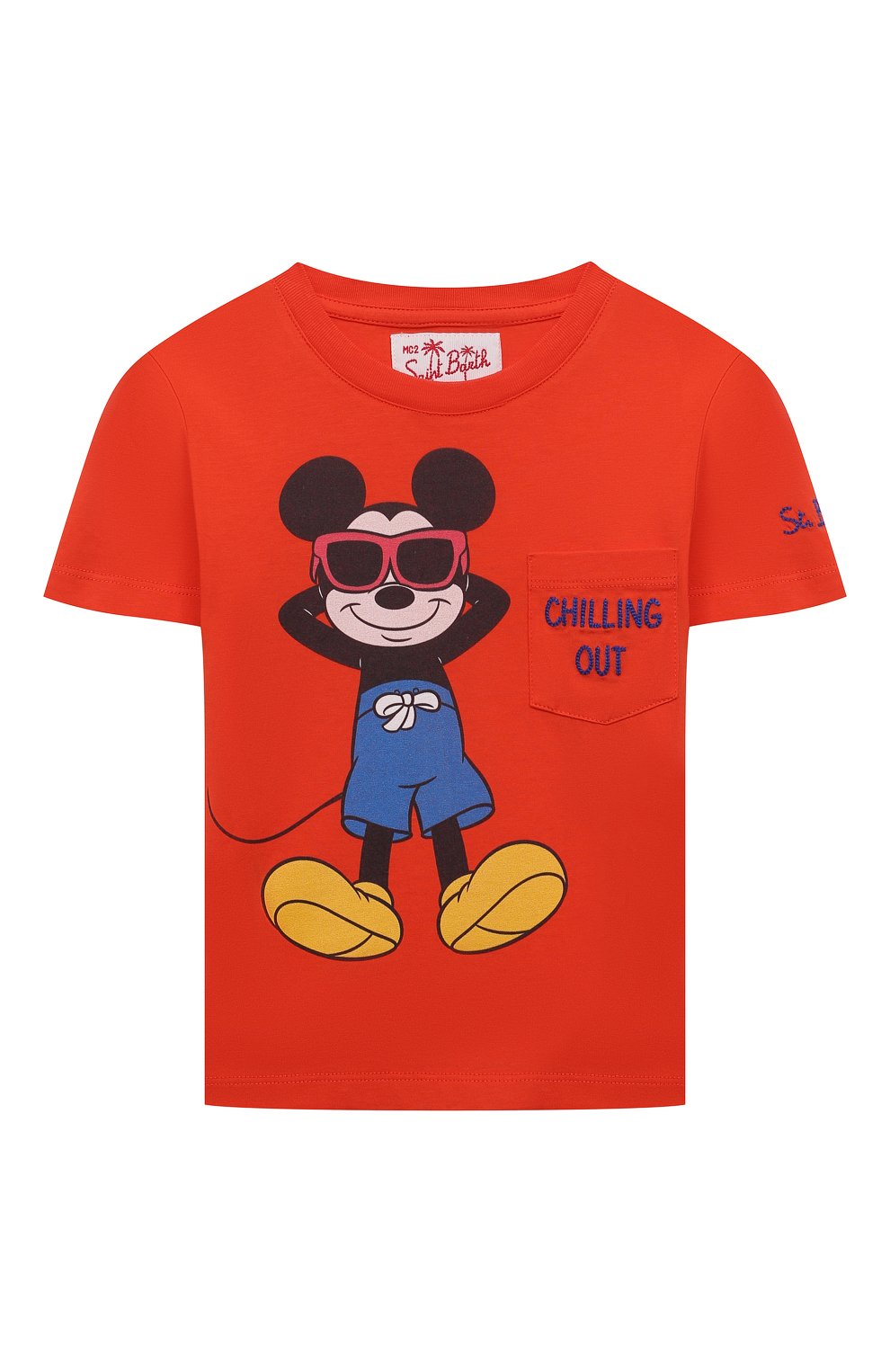 Хлопковая футболка MC2 SAINT BARTH, арт. STBK EDDY/EDD0001/ECHL81, фото 1