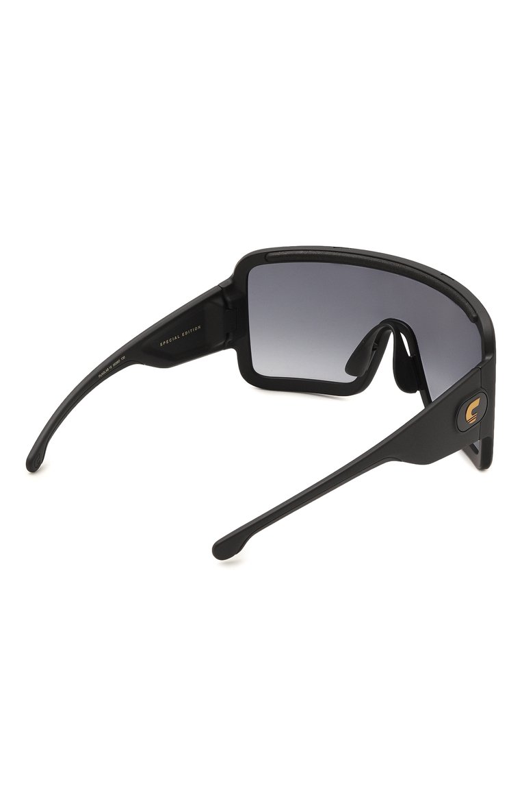Женские солнцезащитные очки CARRERA черного цвета, арт. FLAGLAB 15 003 | Фото 4 (Нос: Не проставлено; Региональные ограничения белый список (Axapta Mercury): Не проставлено; Тип очков: С/з; Материал: Пластик; Оптика Гендер: оптика-женское; Очки форма: Маска)
