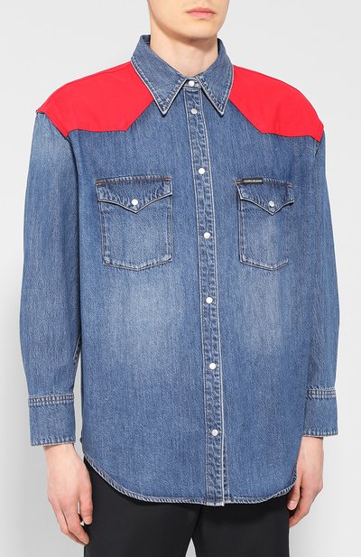 Джинсовая рубашка CALVIN KLEIN JEANS, арт. J20J210231, фото 3