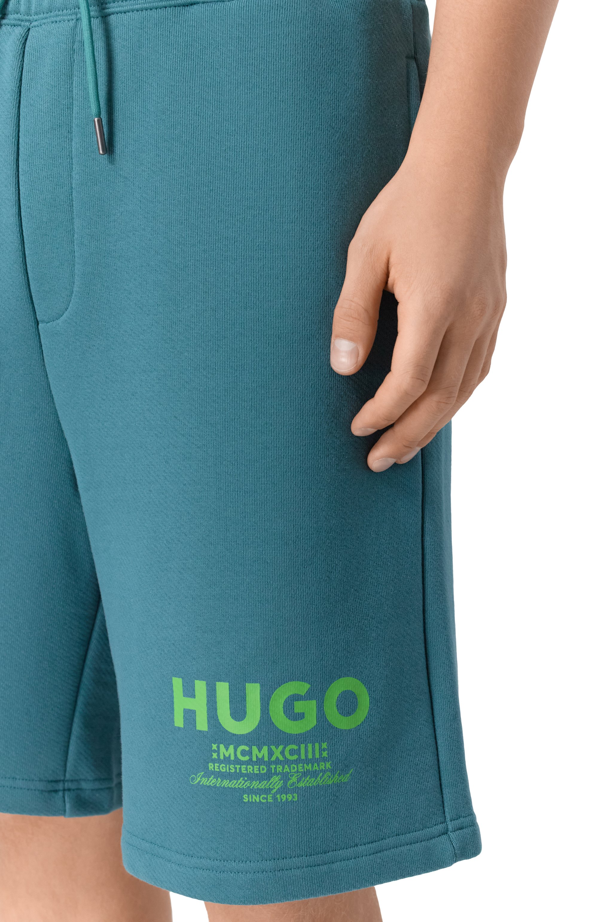 Хлопковые шорты HUGO BLUE, арт. 50510728, фото 5