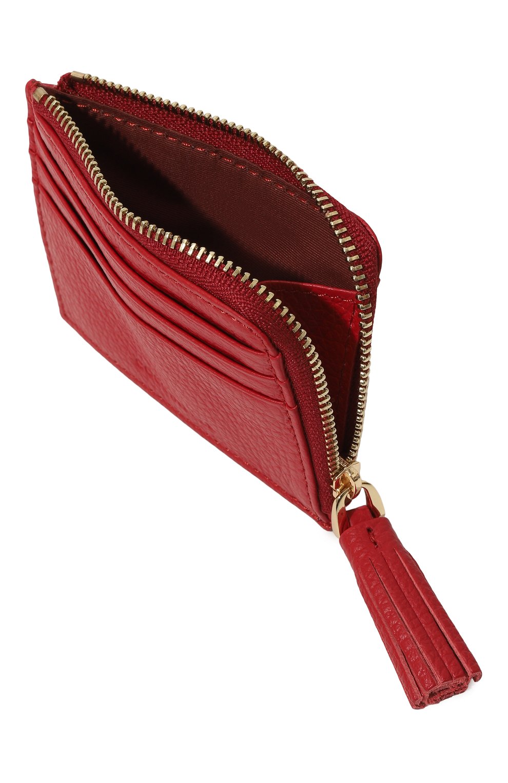 Кожаный футляр для кредитных карт COCCINELLE красного цвета по цене 8250 руб., арт. E2 MU0 12 89 01, фото 3 Кожаный футляр для кредитных карт COCCINELLE, арт. E2 MU0 12 89 01, фото 3
