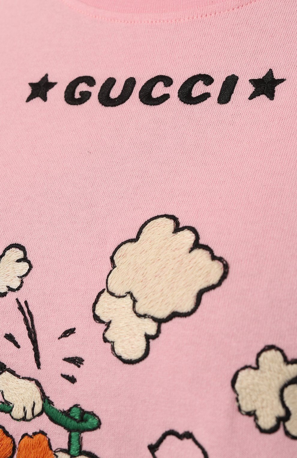Хлопковая футболка disney x gucci GUCCI, арт. 580762 XJDBH, фото 5