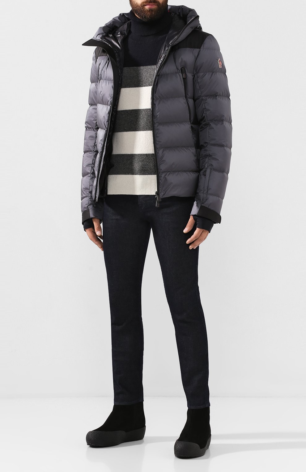 Замшевые сапоги guard ii BALLY черного цвета по цене 49950 руб., арт. GUARD II M/200, фото 2 Замшевые сапоги guard ii BALLY, арт. GUARD II M/200, фото 2