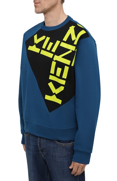Хлопковый свитшот kenzo sport KENZO, арт. FB65SW0204MS, фото 3
