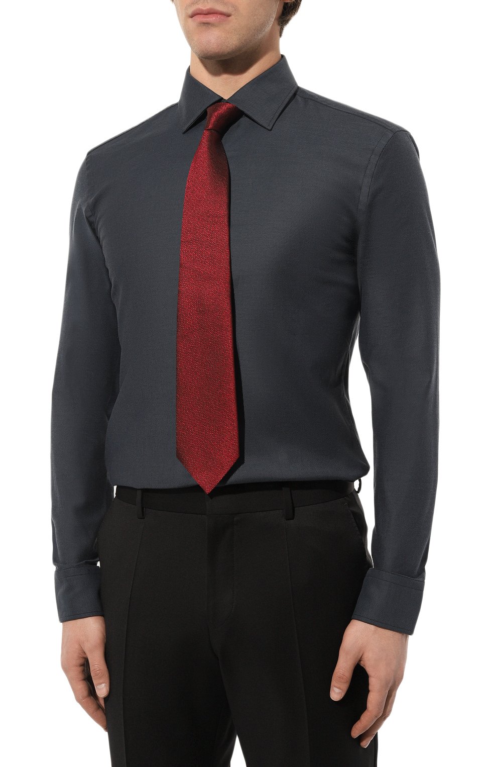 Хлопковая сорочка BOSS, арт. 50470583, фото 3