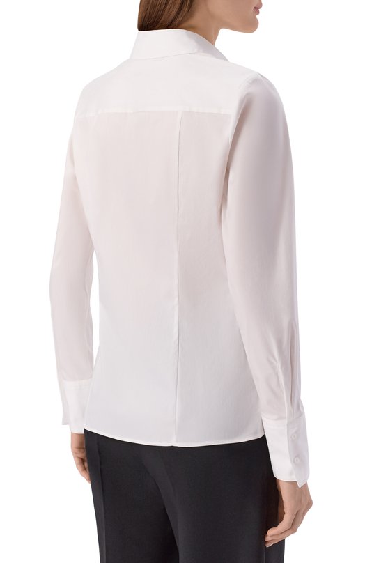 Хлопковая рубашка HUGO 50554568 Белый  50554568 Фото 4