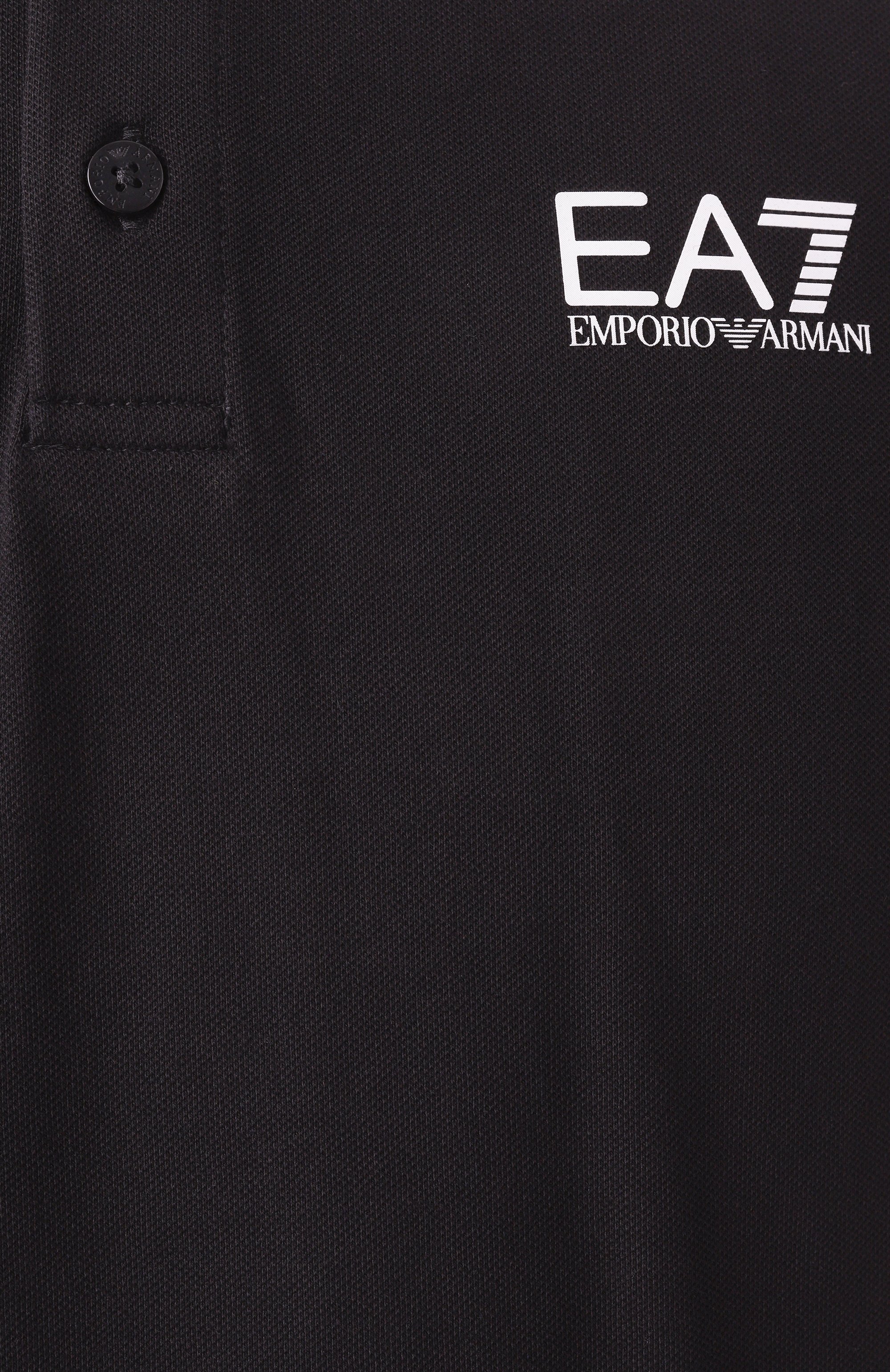 Хлопковое поло EA7, арт. 8NPF16/PJVUZ, фото 6