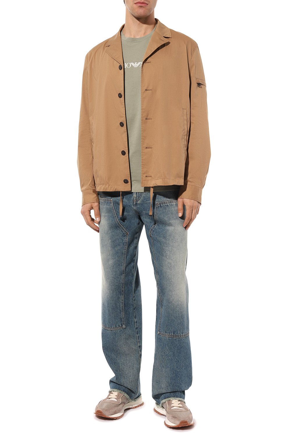 Хлопковая футболка EMPORIO ARMANI, арт. 8N1TN5/1JPZZ, фото 2