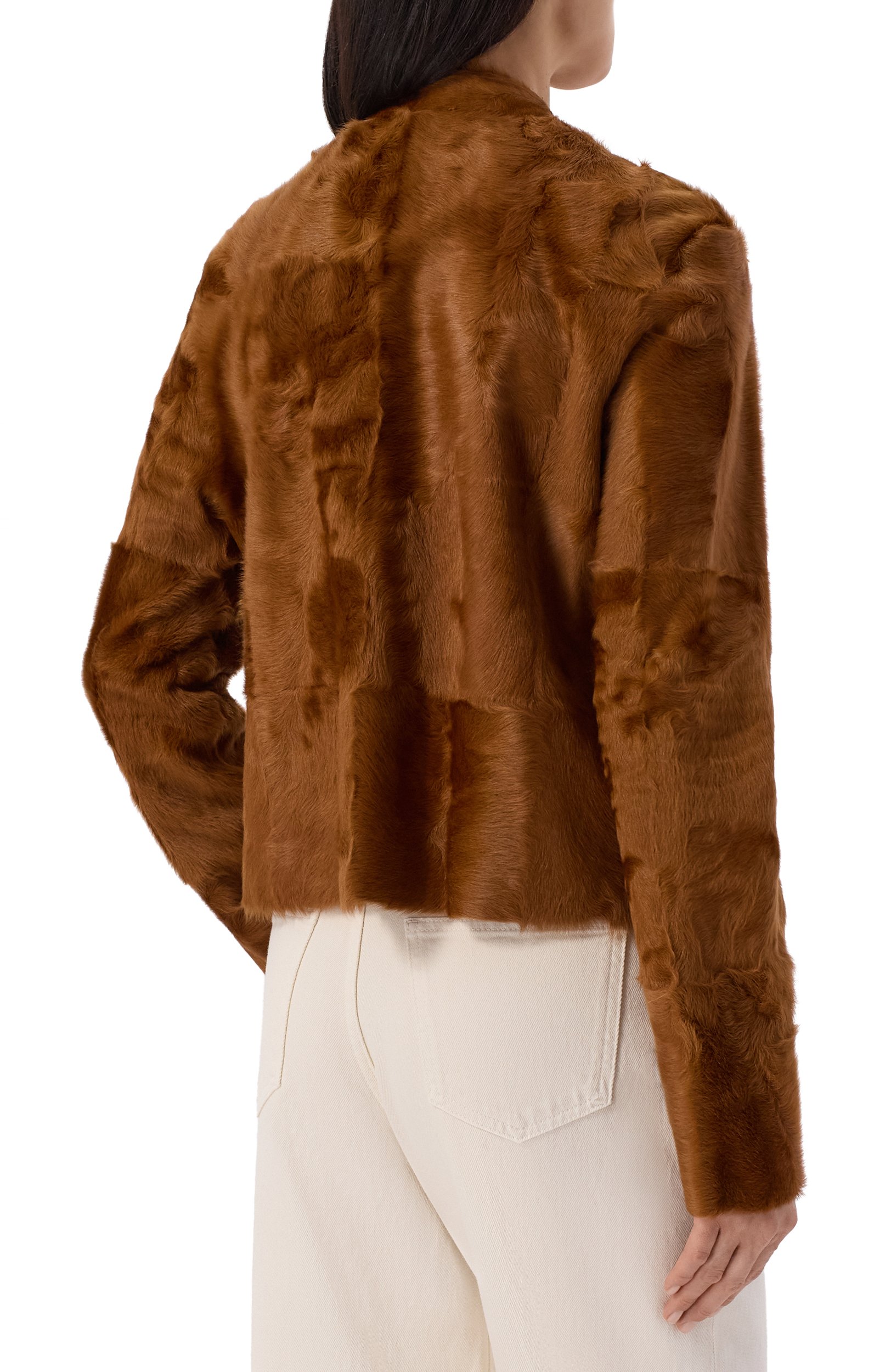 Дубленка из ягненка KITON коричневого цвета по цене 799500 руб., арт. D61581K0921, фото 4 Дубленка из ягненка KITON, арт. D61581K0921, фото 4