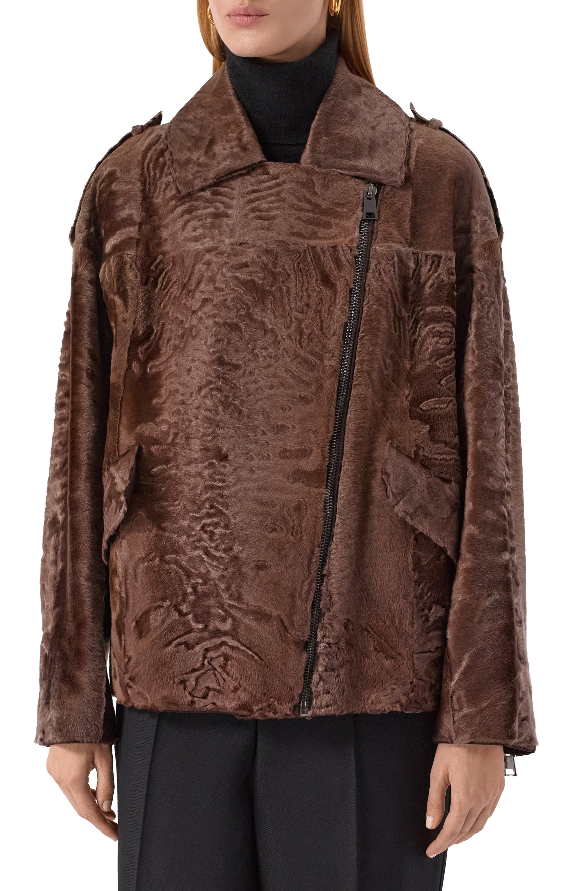 Куртка из каракульчи VICTORIA KUSENKOVA, арт. 767100003603, фото 3