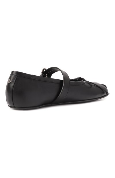 Кожаные балетки zoey ANN DEMEULEMEESTER, арт. B0013323/LT177, фото 5