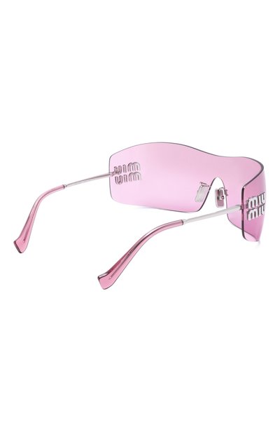 Солнцезащитные очки MIU MIU розового цвета по цене 78400 руб., арт. MUB53S-1BC70Y, фото 3 Солнцезащитные очки MIU MIU, арт. MUB53S-1BC70Y, фото 3