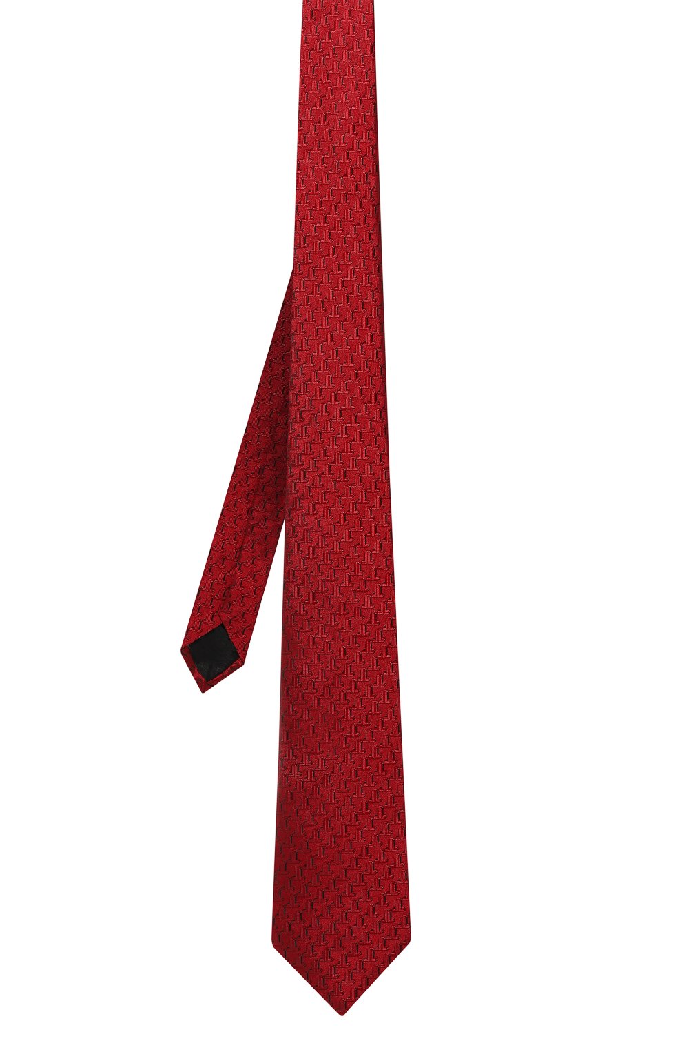 Шелковый галстук LANVIN красного цвета по цене 15400 руб., арт. 3103/TIE, фото 3 Шелковый галстук LANVIN, арт. 3103/TIE, фото 3