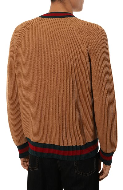 Шерстяной кардиган GUCCI, арт. 763351/XKDNE, фото 4