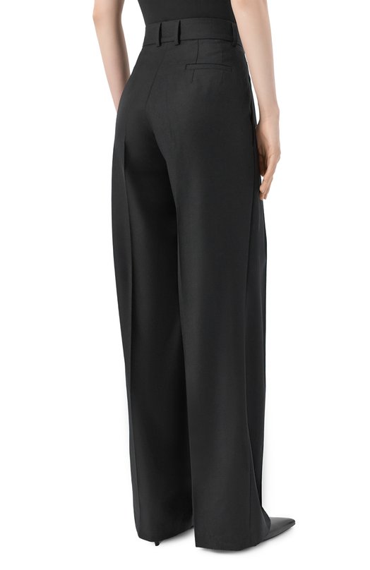 Брюки из шерсти и кашемира Lesyanebo LN07H-807_MAE Чёрный  LN07H-807_MAE Фото 4