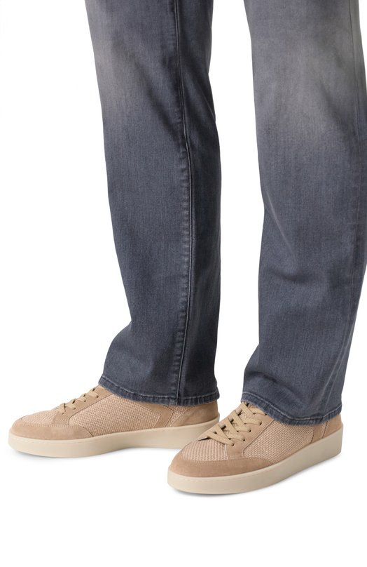 Комбинированные кеды Canali 491224/RC01272 Бежевый  491224/RC01272 Фото 3