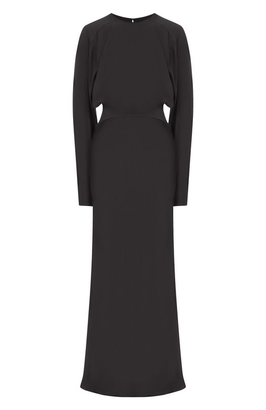 Платье из вискозы и шелка Petar Petrov S26TD13 Чёрный S26TD13