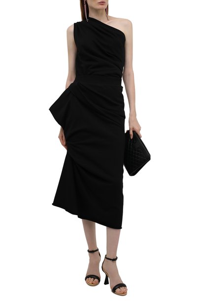 Хлопковая юбка DRIES VAN NOTEN черного цвета по цене 36550 руб., арт. 212-031126-3608, фото 2 Хлопковая юбка DRIES VAN NOTEN, арт. 212-031126-3608, фото 2