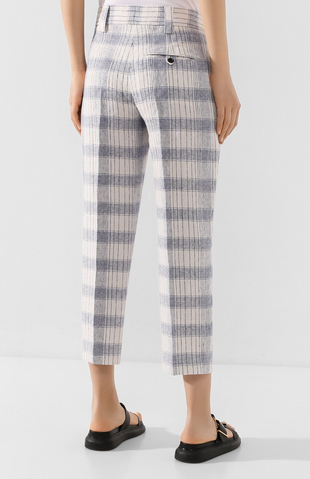 Льняные брюки ACNE STUDIOS, арт. AK0205, фото 4
