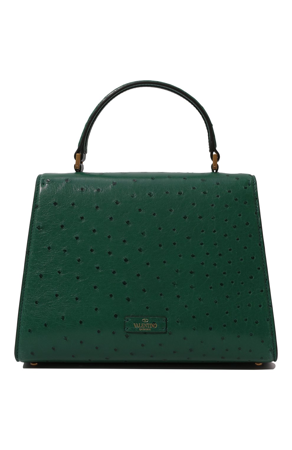 Сумка vsling medium из кожи страуса VALENTINO, арт. XW2B0J20/WKF, фото 6