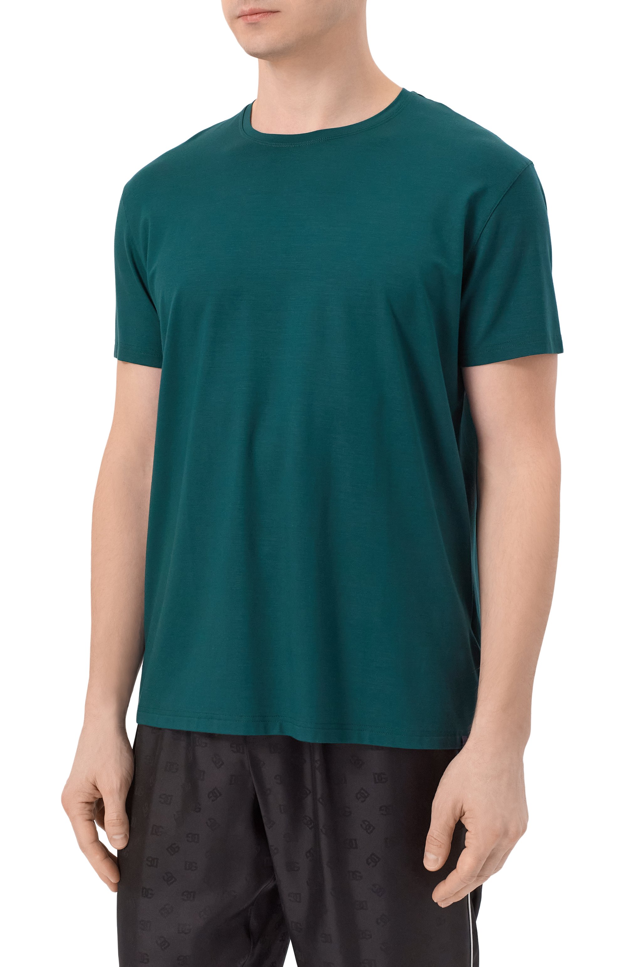 Футболка DEREK ROSE зеленого цвета по цене 14750 руб., арт. 3048/BASE018, фото 3 Футболка DEREK ROSE, арт. 3048/BASE018, фото 3