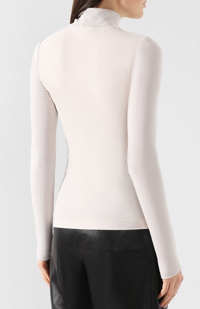 Водолазка из смеси вискозы и шерсти ALEXANDERWANG.T бежевого цвета по цене 31950 руб., арт. 4C491049B6, фото 4 Водолазка из смеси вискозы и шерсти ALEXANDERWANG.T, арт. 4C491049B6, фото 4
