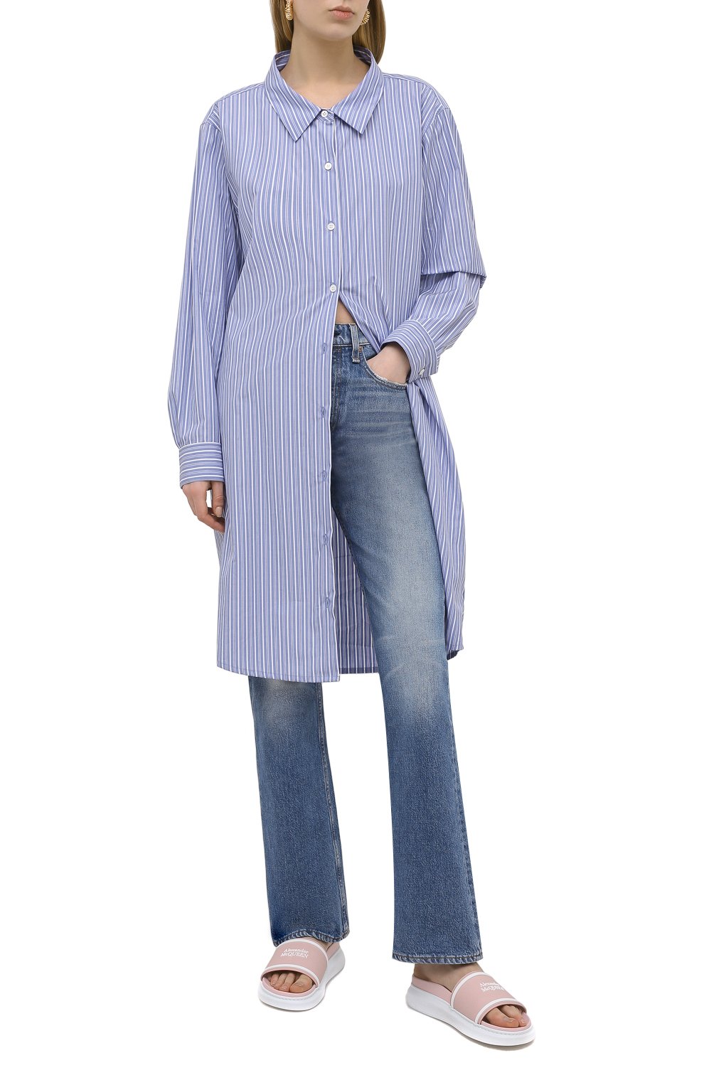 Шлепанцы ALEXANDER MCQUEEN, арт. 633908/W4N40, фото 2