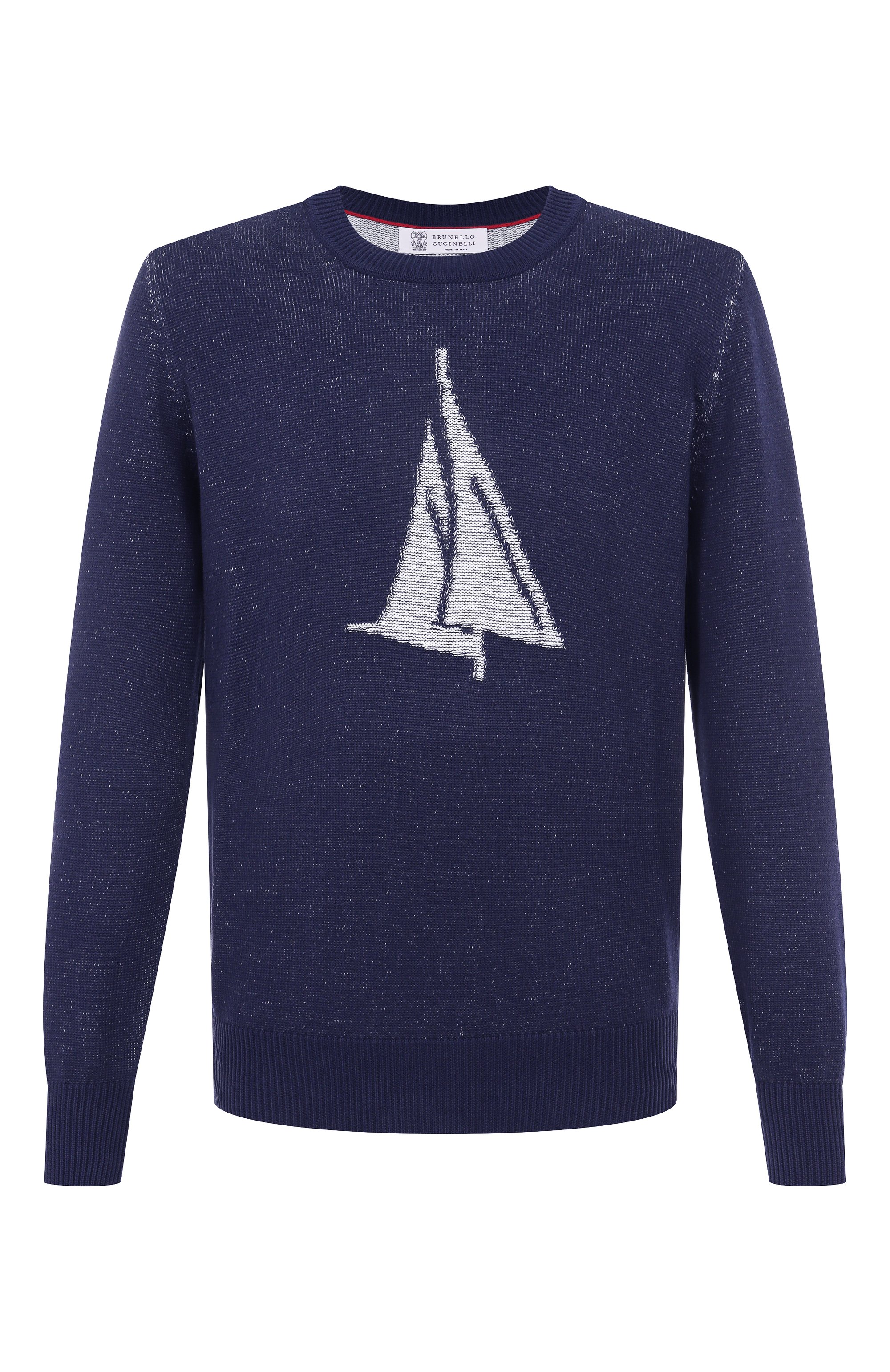 Хлопковый джемпер BRUNELLO CUCINELLI, арт. M29708700P, фото 1