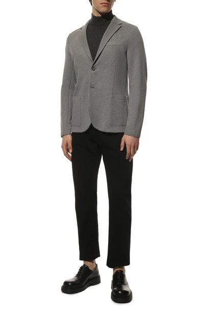 Хлопковый пиджак HARRIS WHARF LONDON, арт. C8P22PPT, фото 2