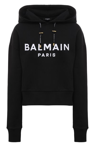 Женский хлопковое худи BALMAIN, арт. UF03792I598