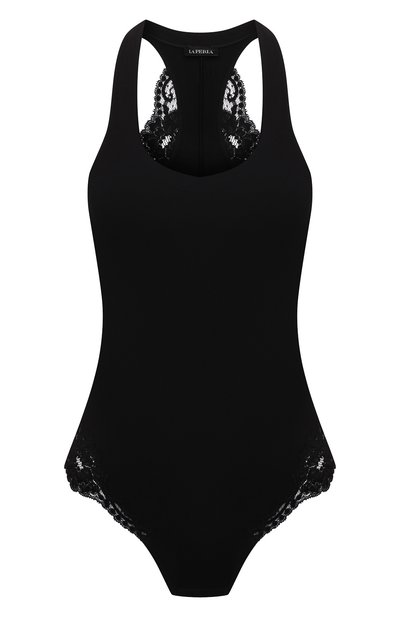 Хлопковое боди LA PERLA, арт. 0021052, фото 1