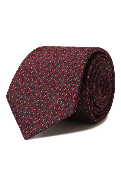 Мужской шелковый галстук GUCCI, арт. 643785 4E002